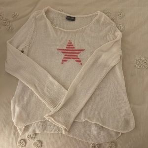 Wooden Ships Star Sweater